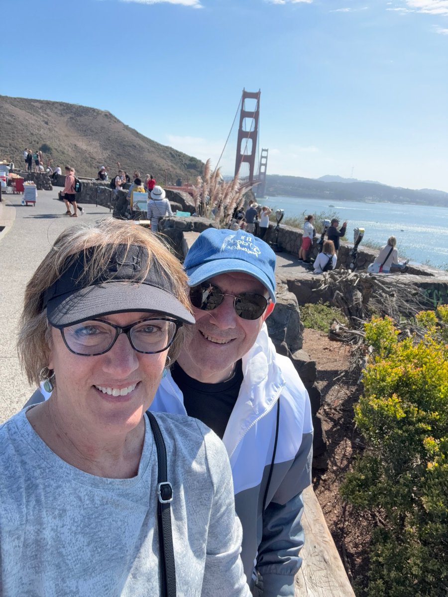 jeritz1's tweet image. A fun day touring San Francisco, topped off by seeing the Golden Gate Bridge.