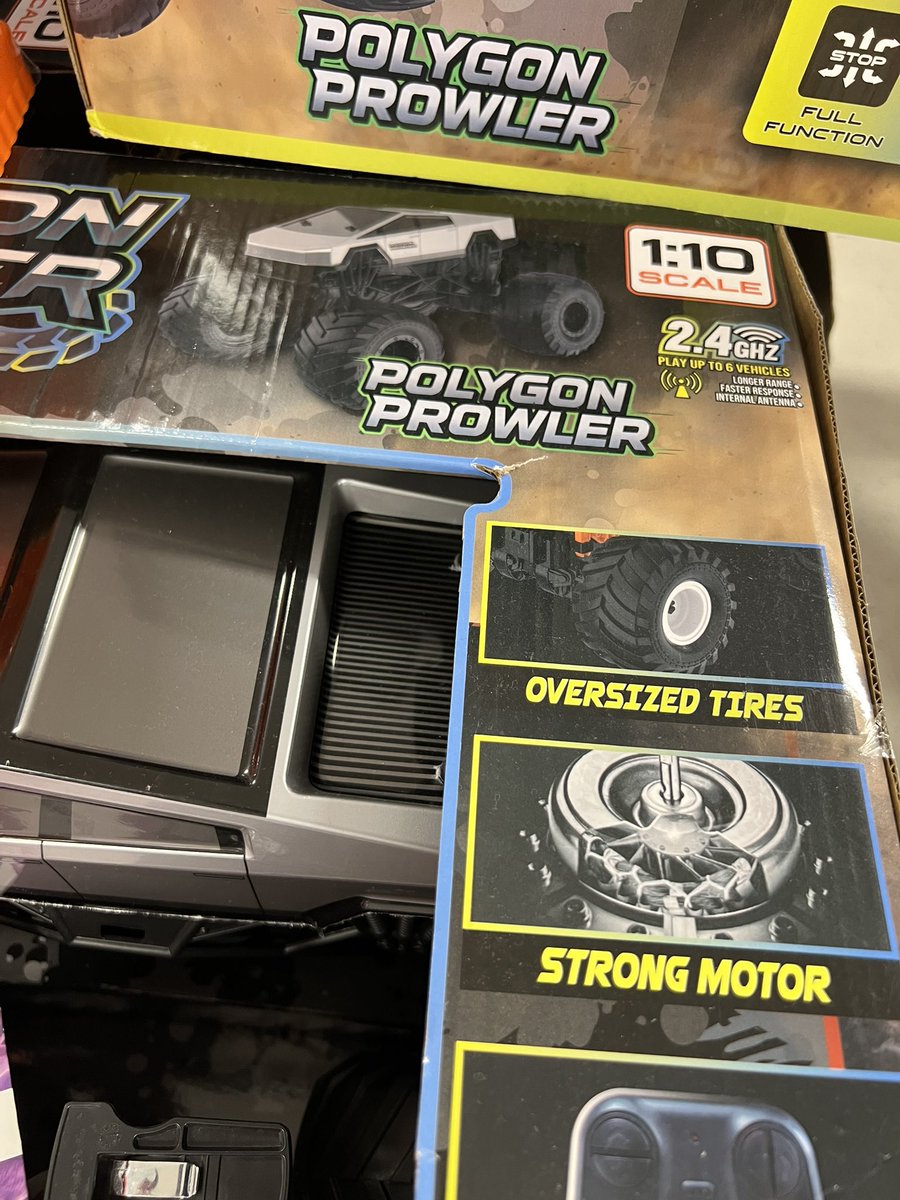 Don’t call it a “Cybertruck”, call it a Polygon Prowler. 🙄