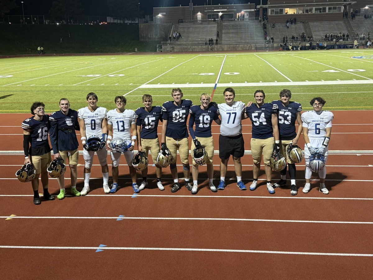 Beat cross-town rivals 28-27! Grateful to my coaches &amp; teammates who put me in position to make plays—finished w/ 13 tackles (8 solo, 5 asst), 2 TFLs, recovered onside kick, &amp; game-sealing INT. Nothing better than celebrating a win like this with my team! On to next week 1-0!