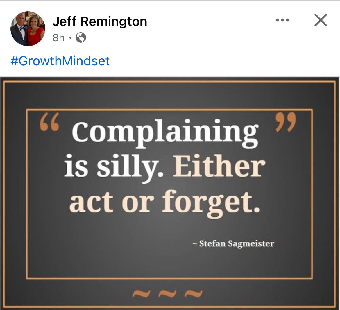 mistersmith731's tweet photo. Great wisdom shared from the always inspiring and knowledgeable @Sci_Rem https://t.co/NDH99Zs4qk