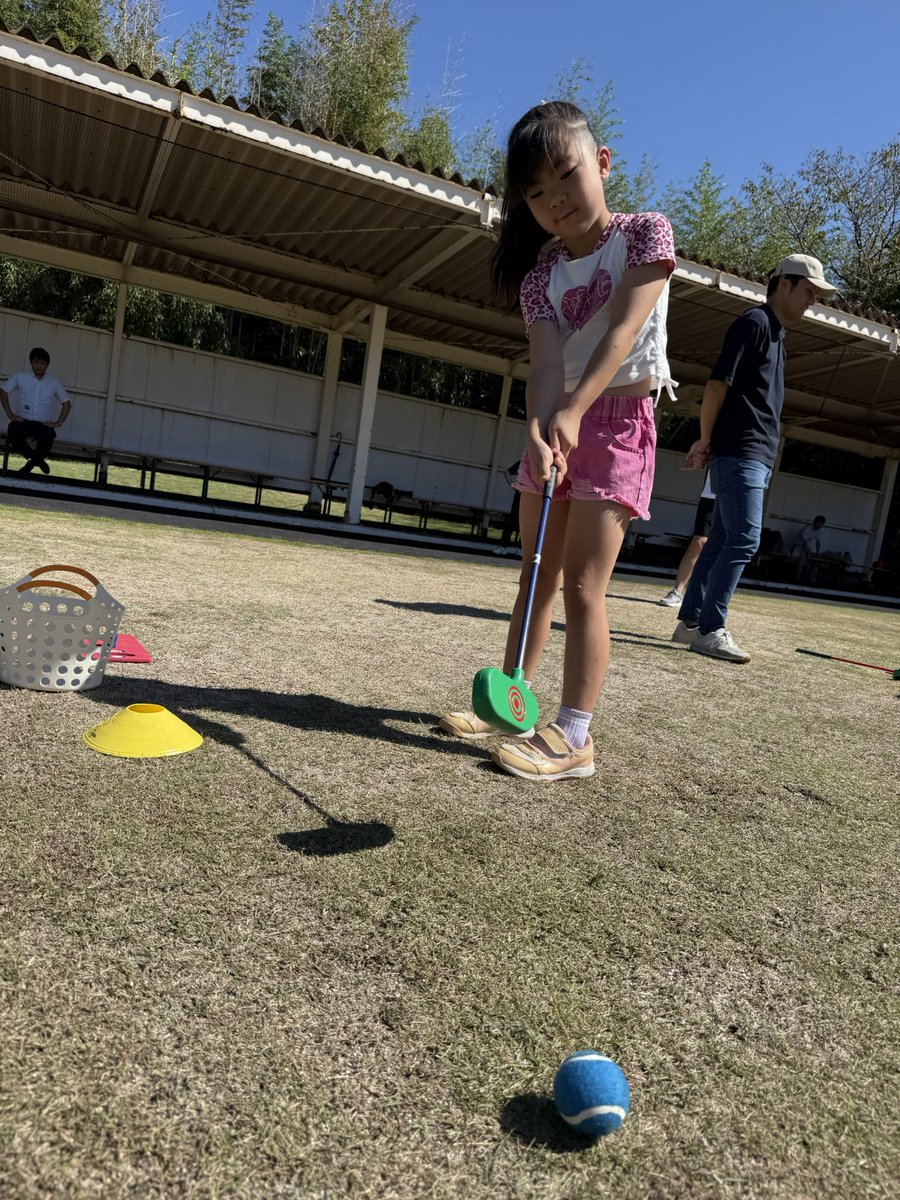 SUMITOMO_TokaiC's tweet photo. #住友生命vitalityレディス東海クラシック ⛳️
 #スナッグゴルフ 💨
やさしく、誰でも、安全に、
ゴルフの入門⛳️

 #東海テレビ  #住友生命  #vitality
 #startingnewatgolf https://t.co/ISVsS8g3FB