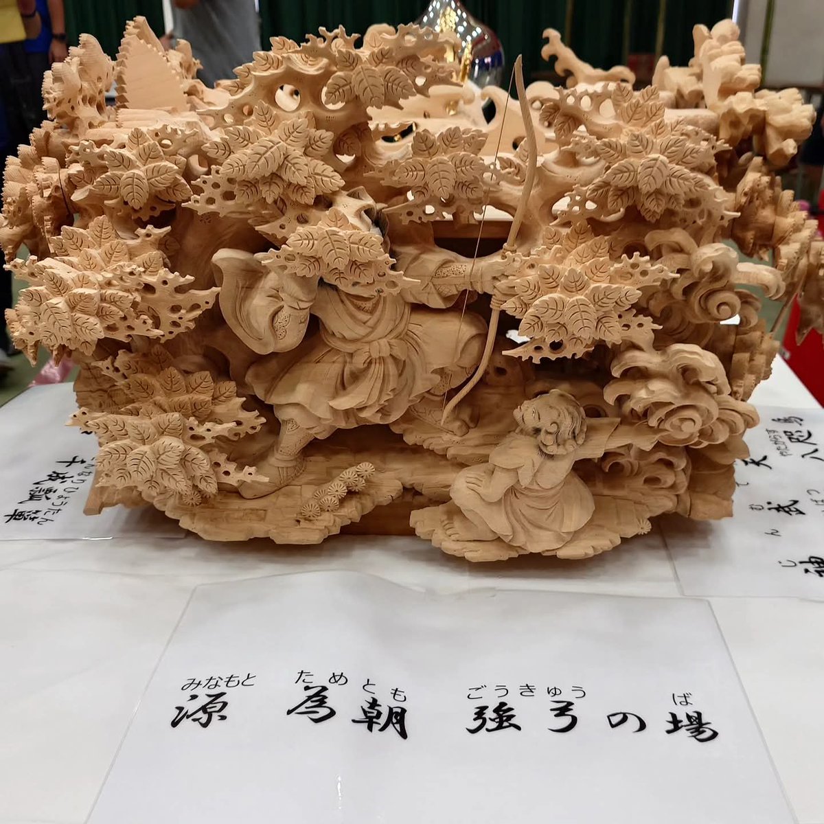 今日は灘の松原公民館で 新調松原屋台の衣装等のお披露目😆 1週間後が