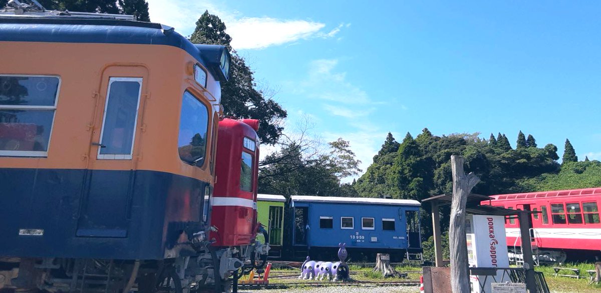 本日もポッポの丘は営業中🈺

皆様のご来場をお待ちしております