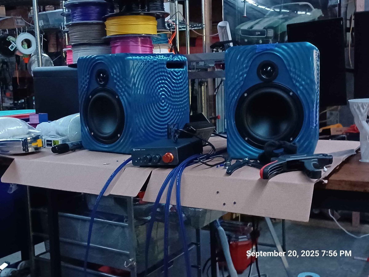eeeeee

They're wired up, they work, but! She hasn't glued the boards down yet inside, so we gotta do that, print the contours, and they're done!