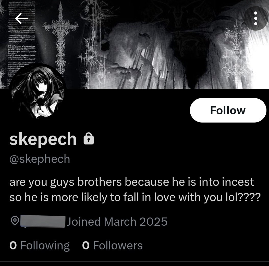 madeinskephalo's tweet image. My experience with @/haioskep and @/honorrific
tw: harassment, doxxing, mentions of incest and proship. 
please like and rt, that would be appreciated