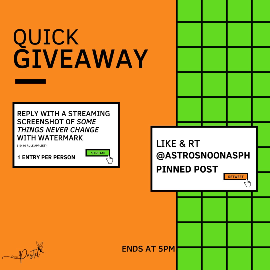 pixiepastelph's tweet image. 🎉QUICK GIVEAWAY🎉

We will be giving away FIVE (5) RAFFLE SLOTS for a chance to win a Gen Ad ticket to #ZOONIZINIinManila

🎲 5 winners of 1 raffle slot each
🎲 Mechanics below

Current View : 502,225

Ends today at 5pm