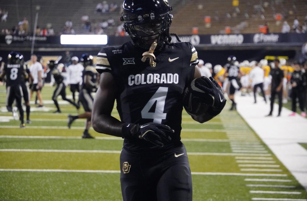 AFR_Jones's tweet photo. Great news @CUBuffsFootball fans. Omarion Miller is warming up in pads… https://t.co/sDykG5DmND