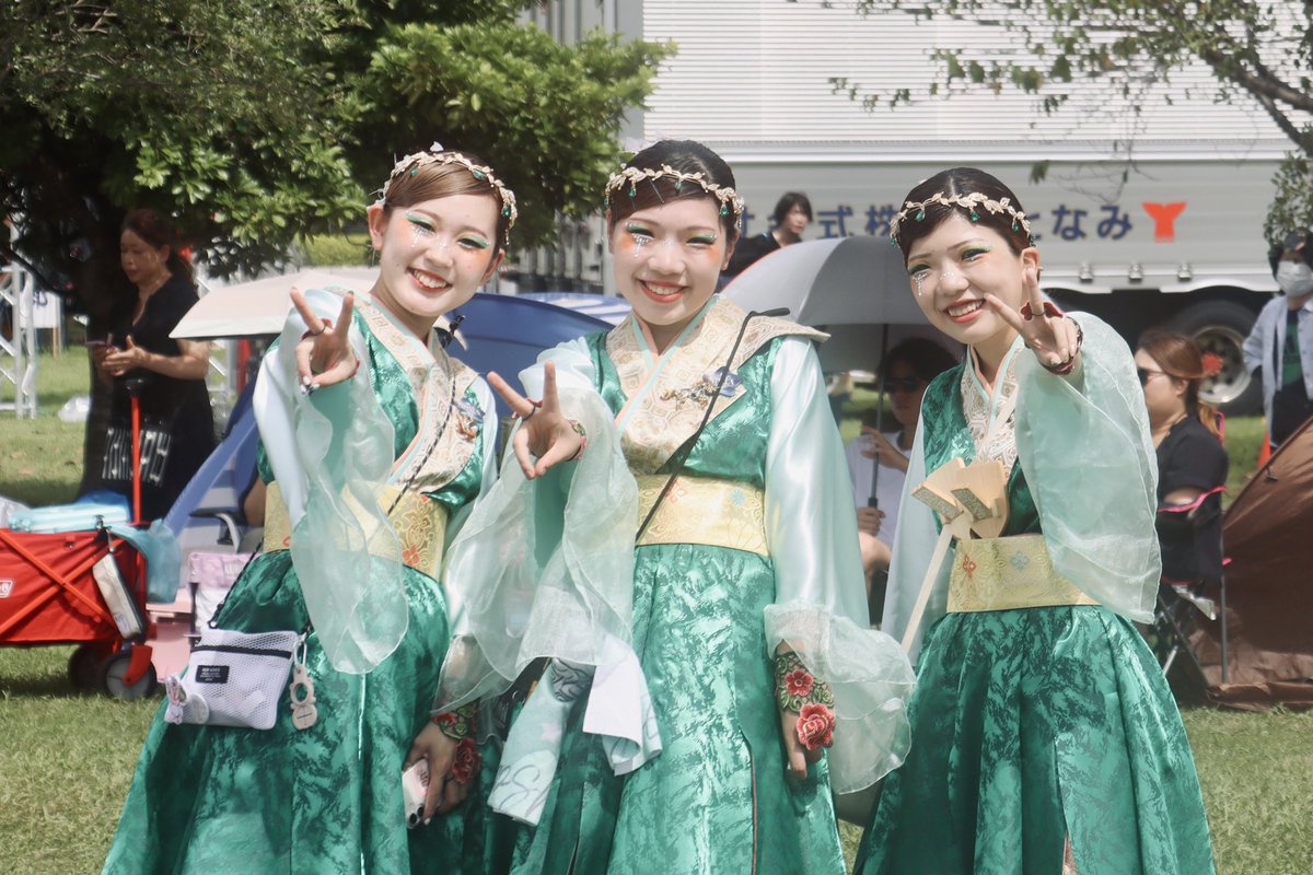 YOSAKOI LOVE❤️

2025.09.14
かみす舞っちゃげ祭り
🥰将門YOSAKOI響さんの三人娘❣️

#艶星
#将門YOSAKOI響
#よさこい