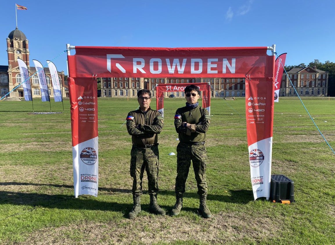 Congratulations to the Philippine Army RESERVIST DRONE TEAM during the Military International Drone Racing Tournament UK 2025 held from 15 to 19 Sept 2025 at the Royal Military Academy, UK
1. Australia
2. ⁠Germany-Belgium
3. ⁠Britain
4. ⁠New Zealand
5. ⁠Philippines 
6. ⁠US
