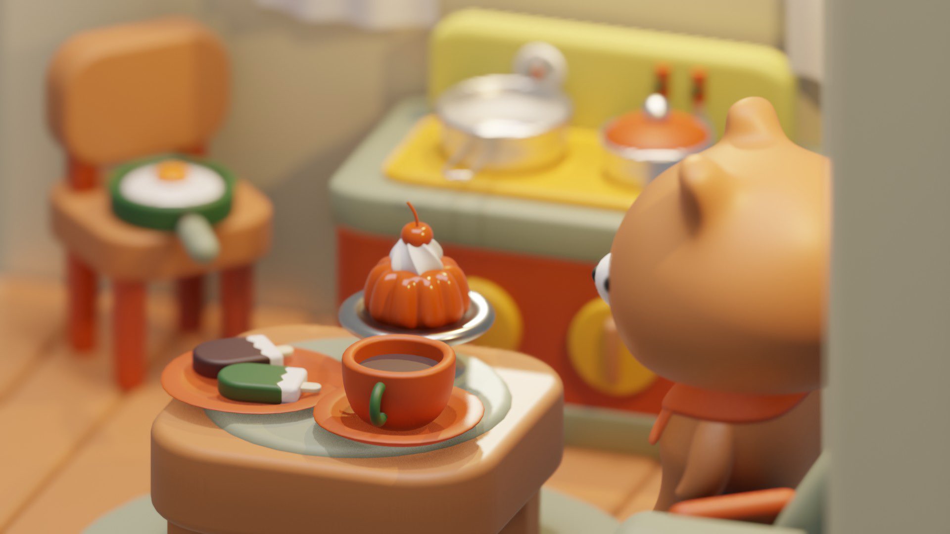 ぷりんページ♡⃜ ぷりん🍮あら。どーも (@3DCG_pudding) / X