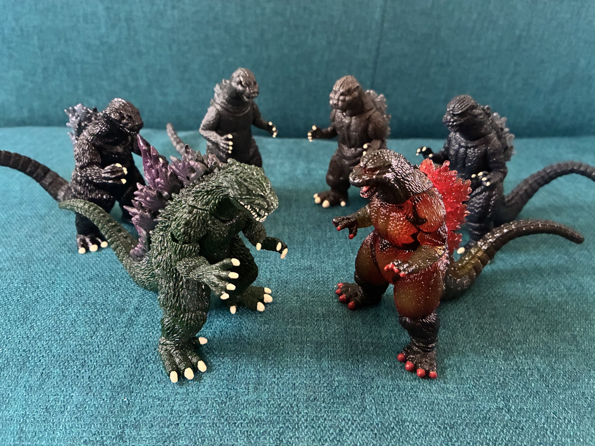 ゴジラヒストリー　ハイパーゴジラ　フィギュアまとめ ゴジラヒストリー ハイパーゴジラ フィギュアまとめ ゴジラ