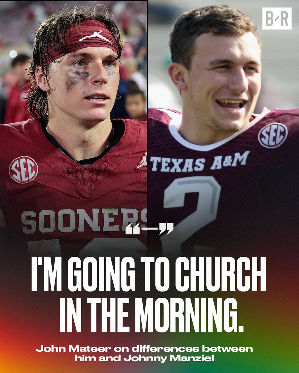 John Mateer had jokes when asked what makes him different from Johnny Manziel 😂