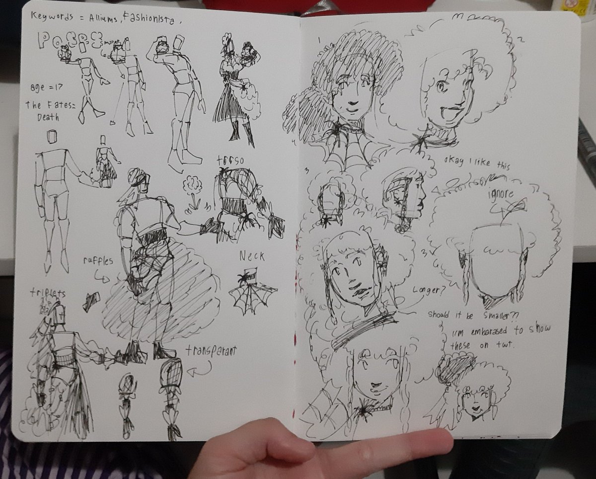 WH1MMS0RNF4NGS's tweet image. Some really stupid drawings I made in my sketchbook. Just a sneakpeak through my stupid messed up brain/joke

[ #AdoptMeNPCoc #OcArt ]