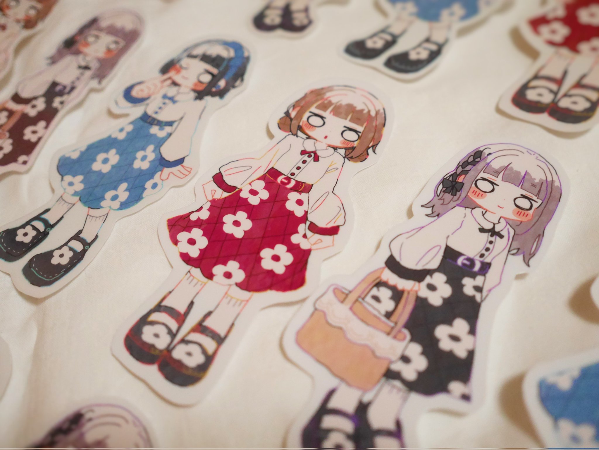 ダイタク　ポストカード　ステッカー 日常かんぱにー🍤そうさくマーケット【イ01ab】 on X