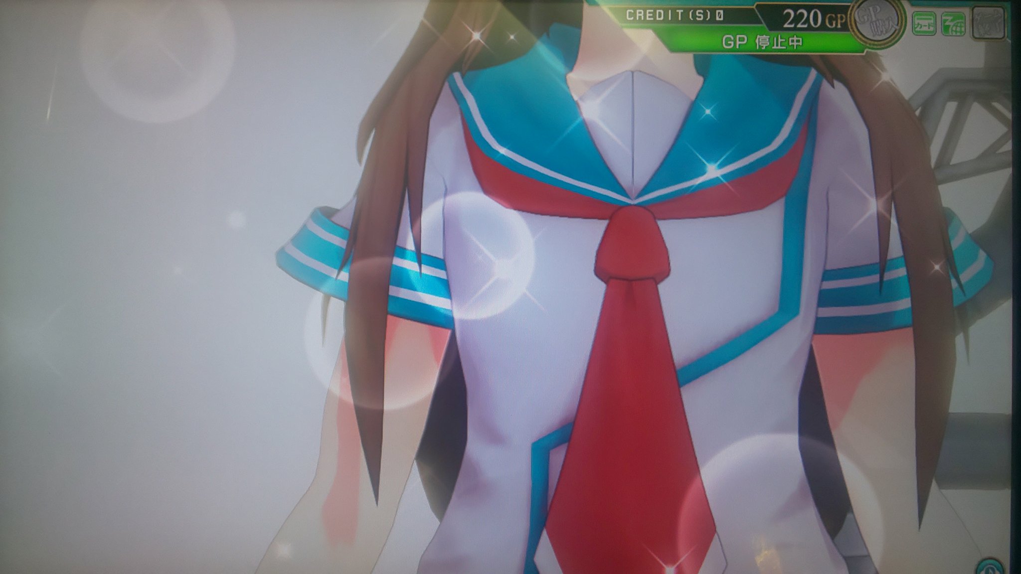 あっちゃん 明日ちゃんのセーラー服 / 明日小路 元絵はモノクロだったので着