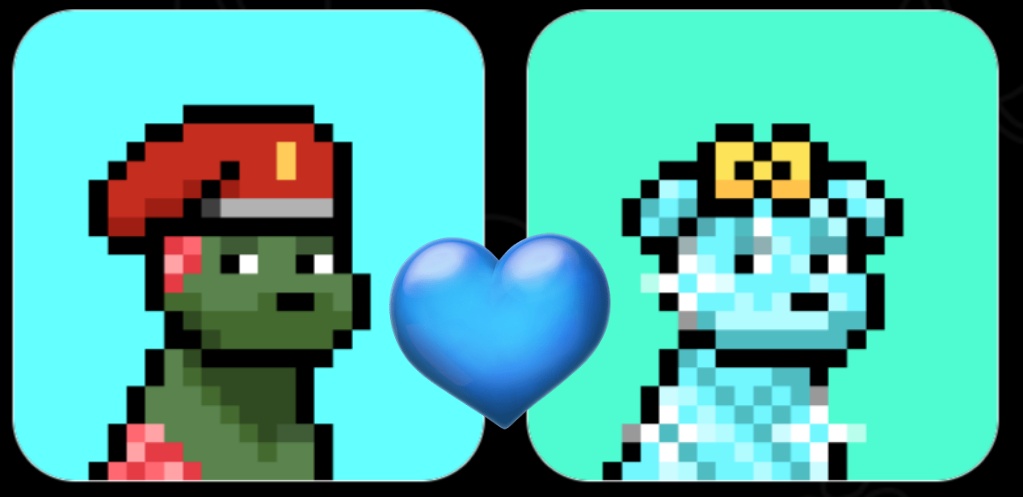 MetalXMeta's tweet image. This is us.

This is also us. 

We will be getting married at DDVEGAS.

Send us a little wedding gift if you&apos;d like.
 
DFt58XviohH9uqXH4bhgA4vEt5SgSY49uB 🐶 DOGE

DSJiqnZoKP8GMmLyKD2VXJh7kCaPbE21Ny2hGyhFk7Ge 💜 SOLANA