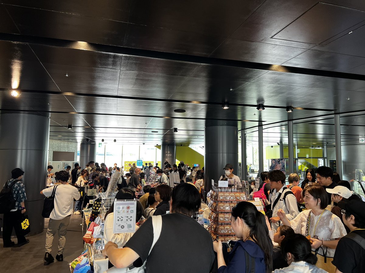 今日はシブヤピクセルアートにお邪魔してますー！イベント目白押しなので、ゆっくり楽しみたいと思います！

#shibuyapixelart2025