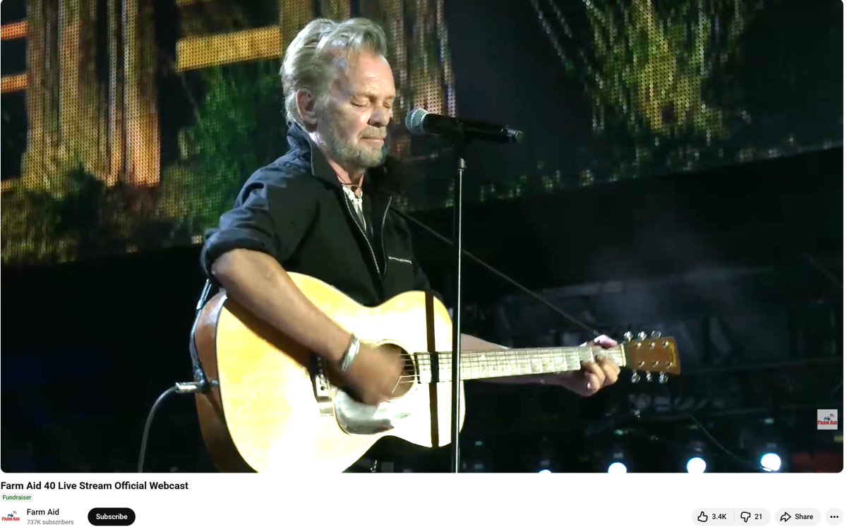 rangerscommand's tweet image. I love that Mellencamp at Farm Aid 40 is finale Sam Winchester #carryonJackandDiane

@jarpad #Supernatural