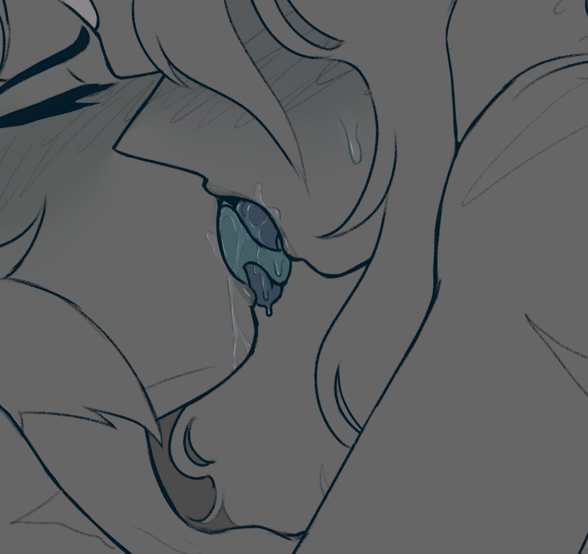 clvelka's tweet photo. tongue fight https://t.co/E0rdJIWGbM
