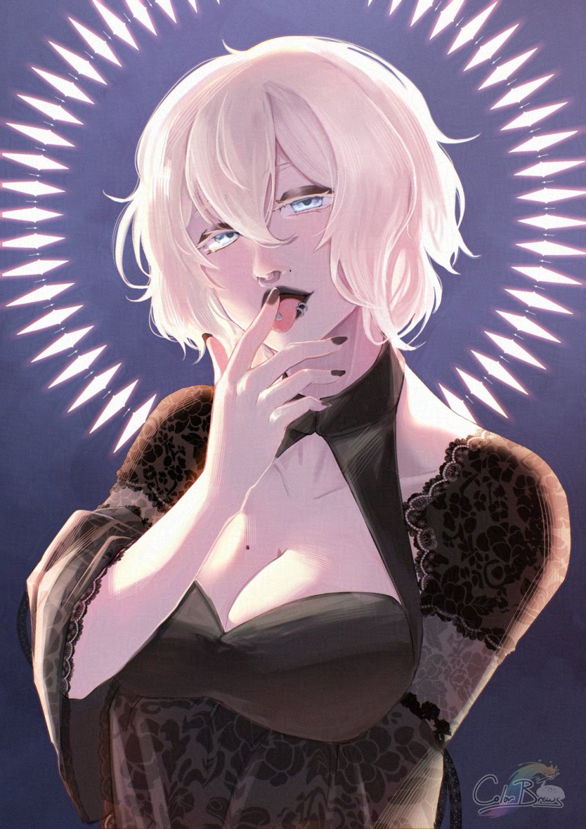 Comm for equinoxvo of her sona.  

"Thanks for making me look hot!" She was always hot. That's the secret. ;)