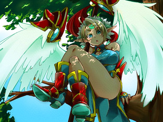 人気すぎてメイン昇格したオリキャラ
エルファレリア(EL:Farelia)
#DirXaARlia 