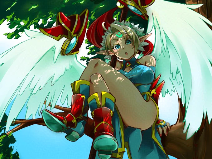 人気すぎてメイン昇格したオリキャラ エルファレリア(EL:Farelia) #DirXaARlia
