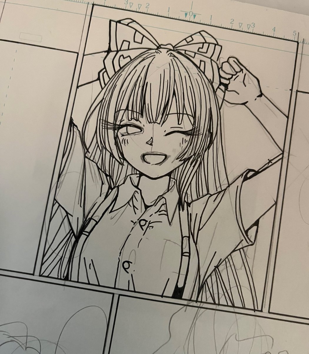 自分で言うのもなんだけど、もこたん良く描けてね? 