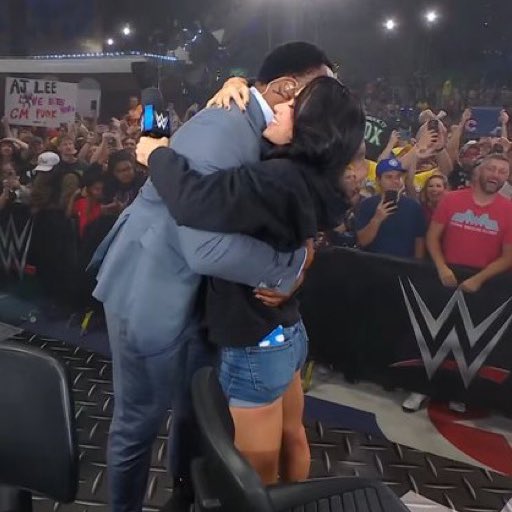 WrestlePurists's tweet image. AJ LEE AND BIG E REUNITED!

#Wrestlepalooza