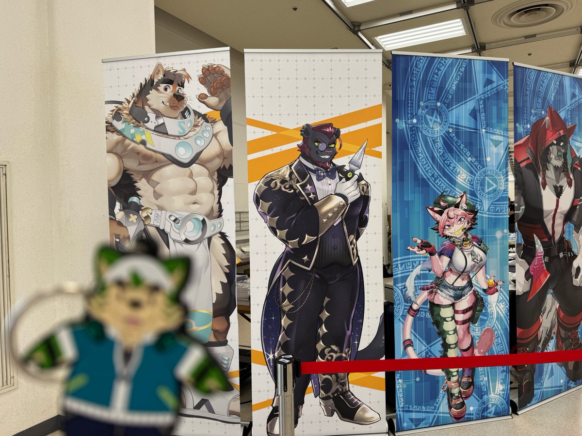 モクダイくんがけもケット16に遊びに来ました！
ライフワンダーズ合同会社は企業スペース1にてお待ちしております！
詳細はこちら！
live-a-hero.jp/info/12002
#LIVEAHERO #ラブヒロ