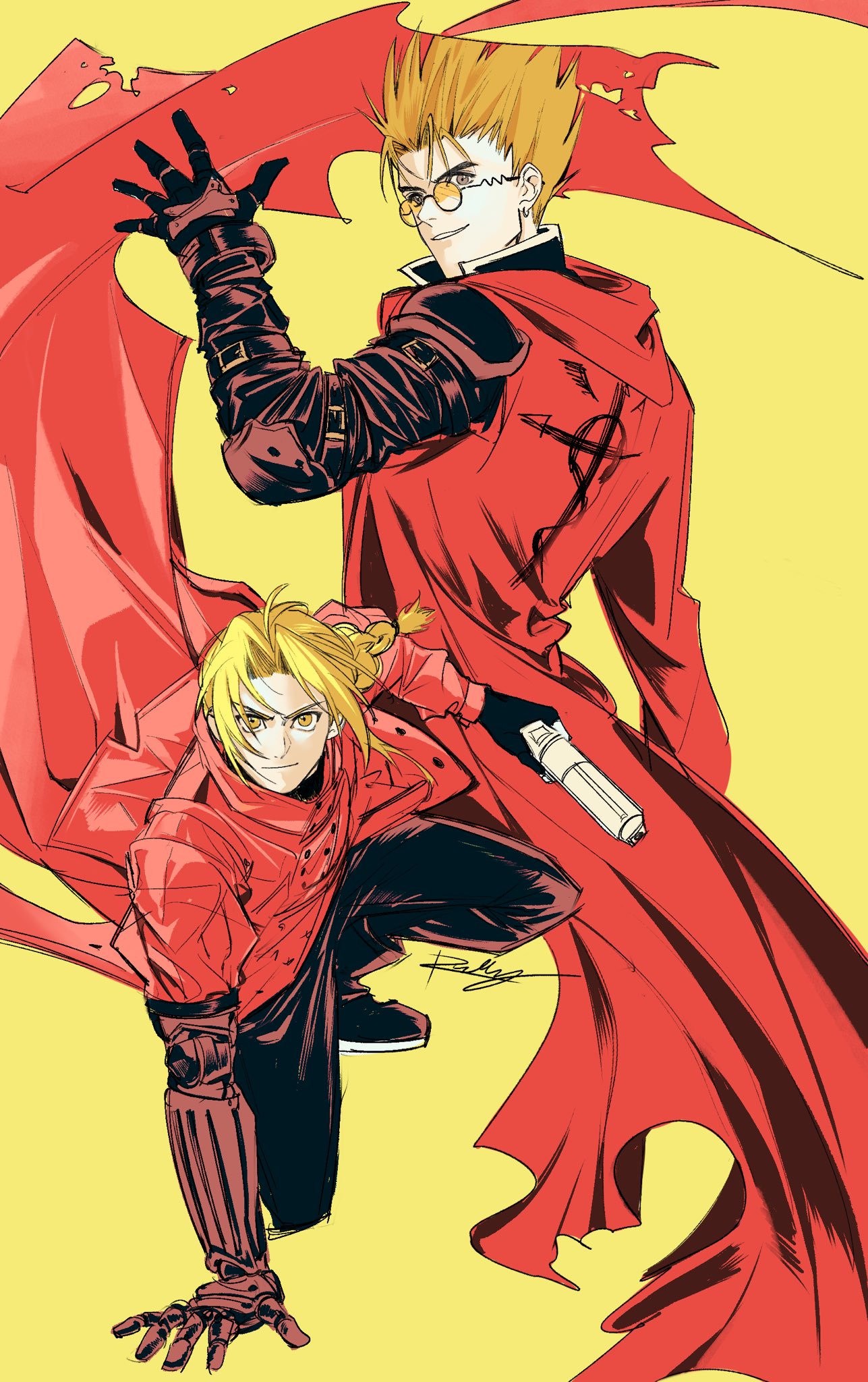 トライガンパロディアンソロジー レッドタイフーン TRIGUN STARGAZE』アニメ公式 2026年1月放送／トライガン