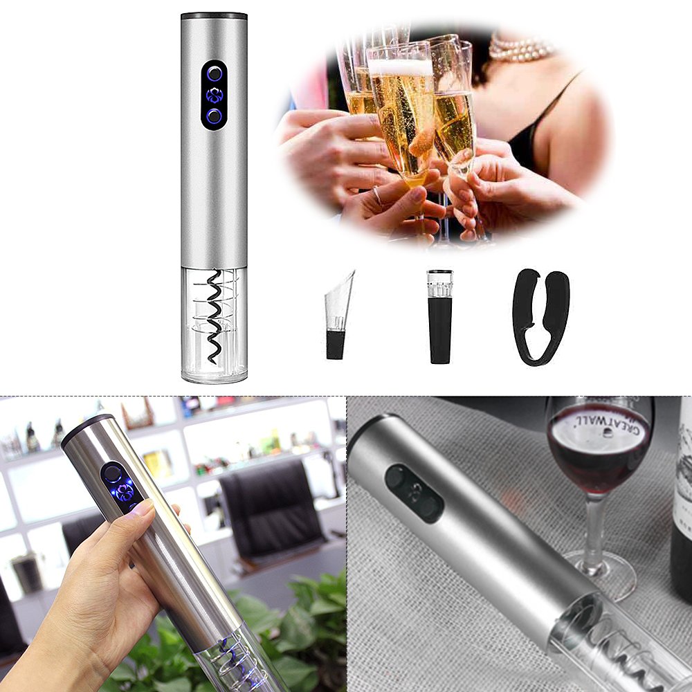 UnicunShop's tweet image. Wine nights just got easier!🍷 Ditch the corkscrew and say hello to effortless opening with our Electric Wine Opener &amp;amp; Vacuum Stopper.  Get yours here: unicun.com/product/red-wi…  #winetime #winetools #easyliving