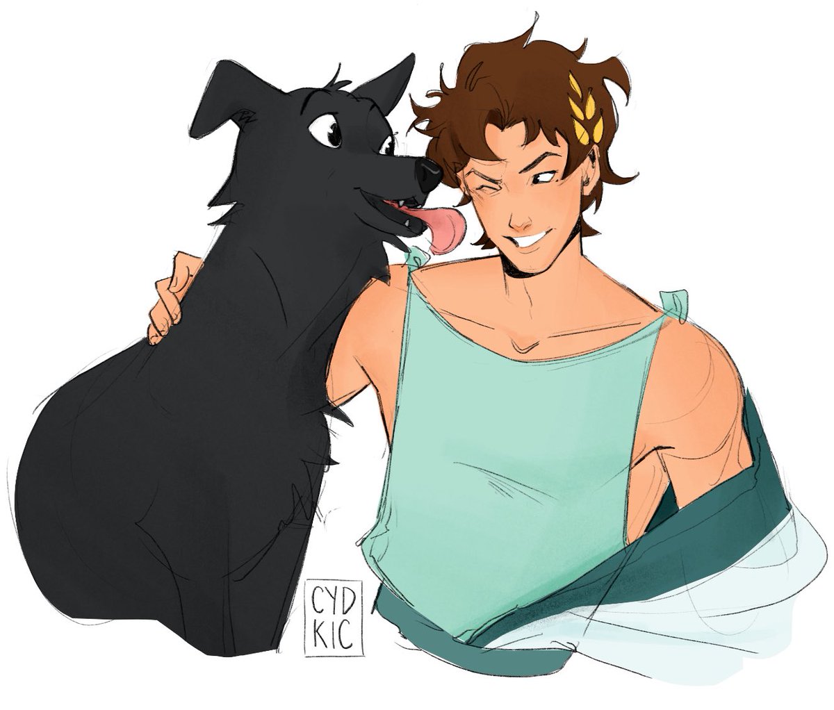 cydkic_'s tweet photo. more Telemachus and Argos bc I can never get enough of them 🥺 https://t.co/cnxsUhFMie