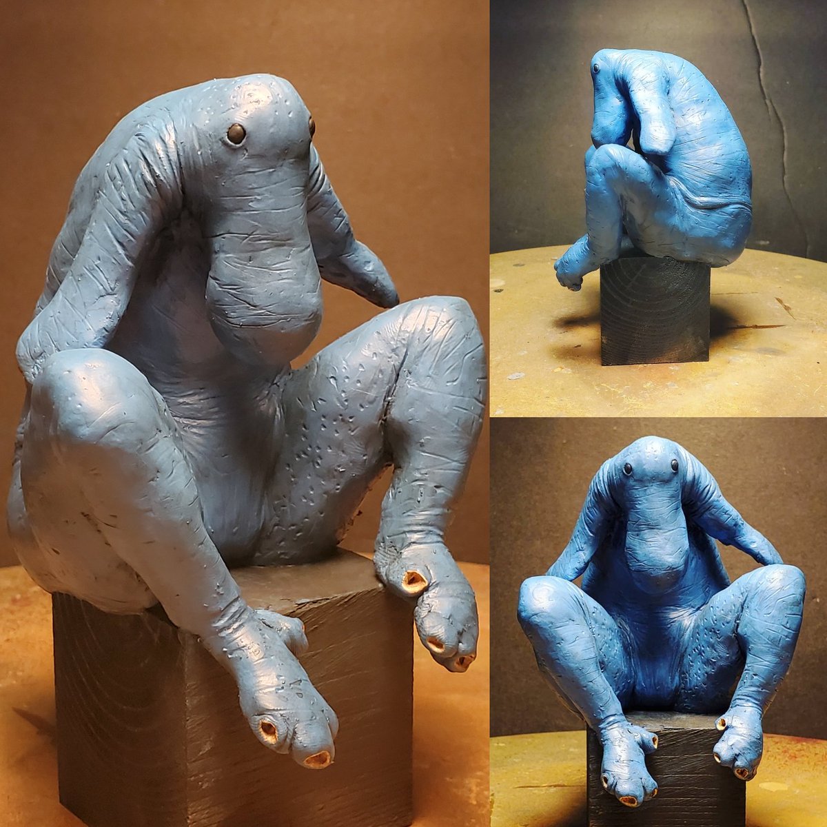 KyleBeautweet's tweet photo. I used to sculpt Star Wars characters hoping to convince Disney it should make a stop-mo Star Wars. https://t.co/t6FfVdBEki