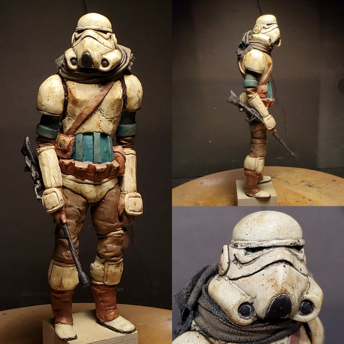 KyleBeautweet's tweet photo. I used to sculpt Star Wars characters hoping to convince Disney it should make a stop-mo Star Wars. https://t.co/t6FfVdBEki