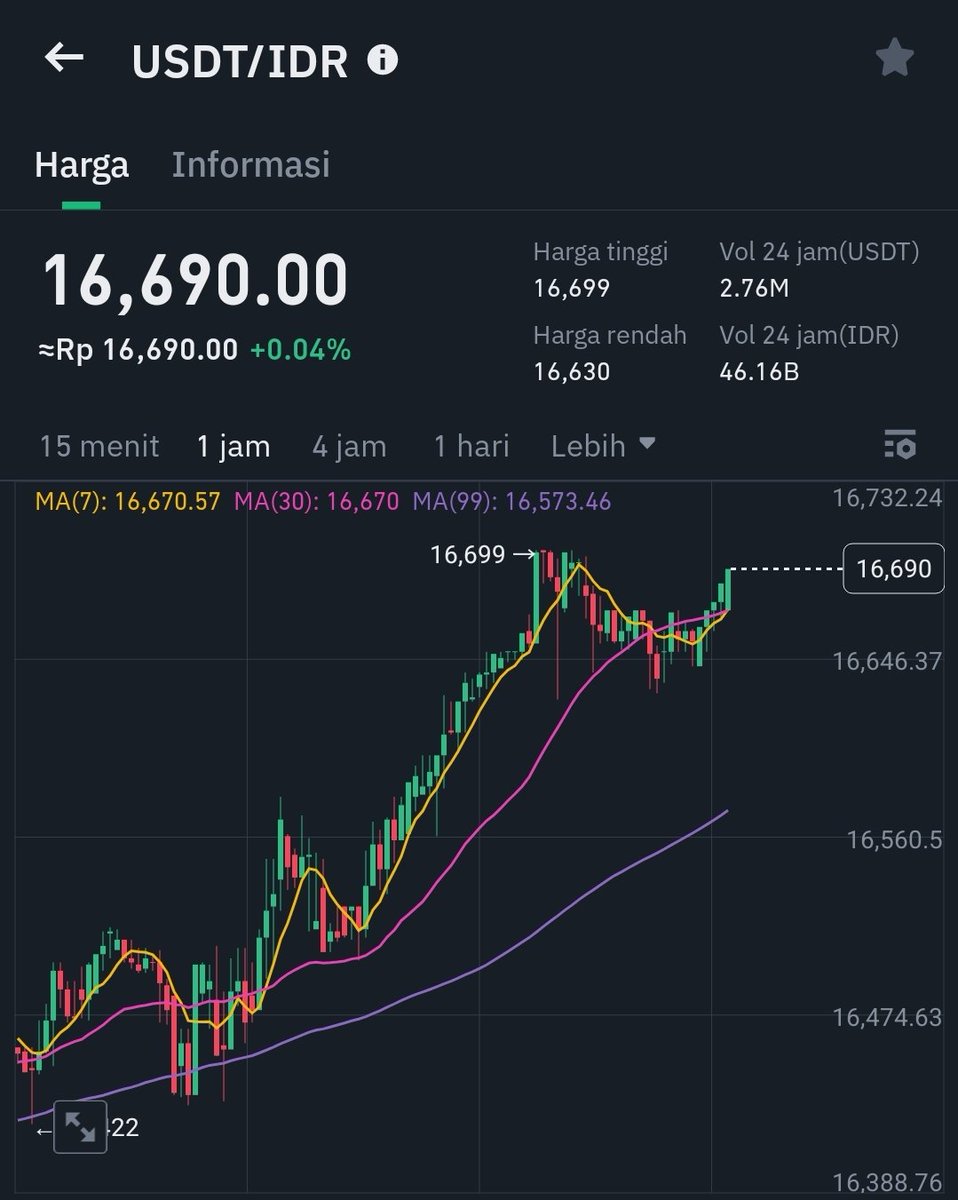 Instrumen ini kalau bullish, kita justru malah (harusnya) sedih 🤣

Gini amat yak chartnya kaya memecoin baru listing 🤣🤣