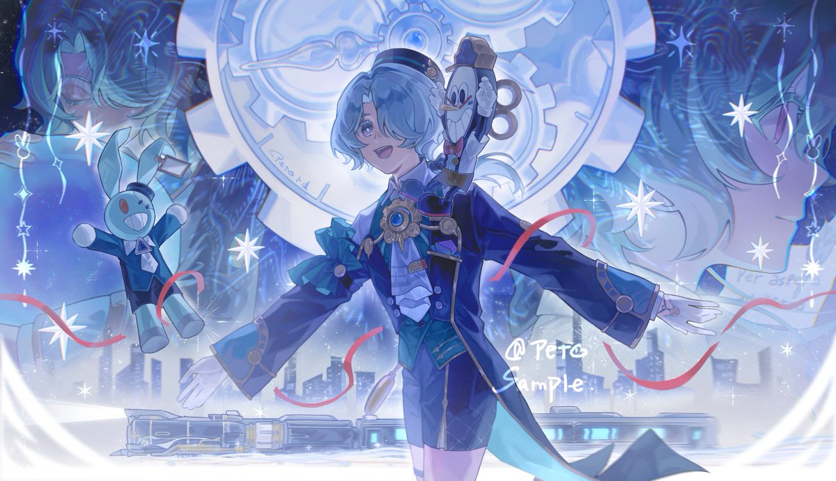 peto1212's tweet photo. ☆梦旅·繁星☆
“愿你我循此苦旅，终抵繁星”
—per aspera ad astra
#HonkaiStarRail #Honkai_Star_Rail #崩坏星穹铁道
#崩壊スターレイル https://t.co/NoqgxZNJLH