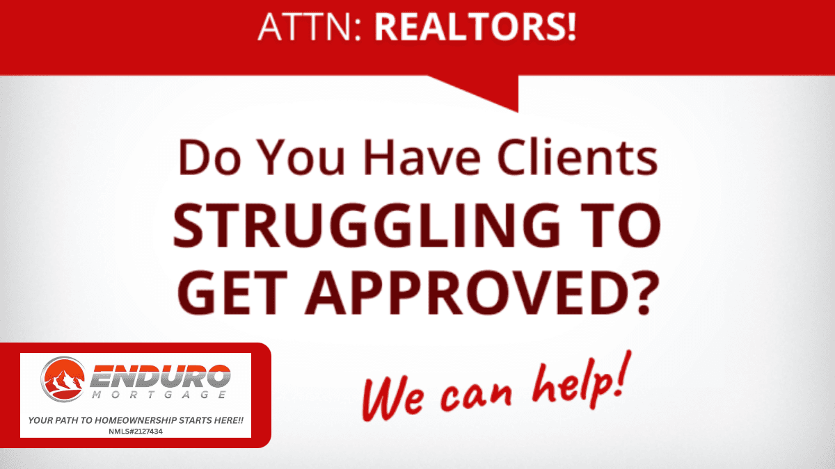 EnduroMortgage's tweet image. 🏡We partner with you to find the right solution for your buyers and help them get approved quickly.
Our collaborative approach means we don't just assist; we become your partners in success.🏡#preapproved #agentlife #realestate #agents #help
Learn more: enduro.mortgage/socialposts/is…