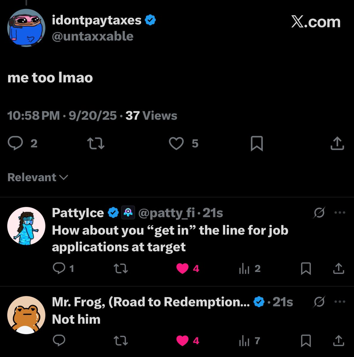 Im getting internet bullied by an Orange frog and a 40 yr old white guy