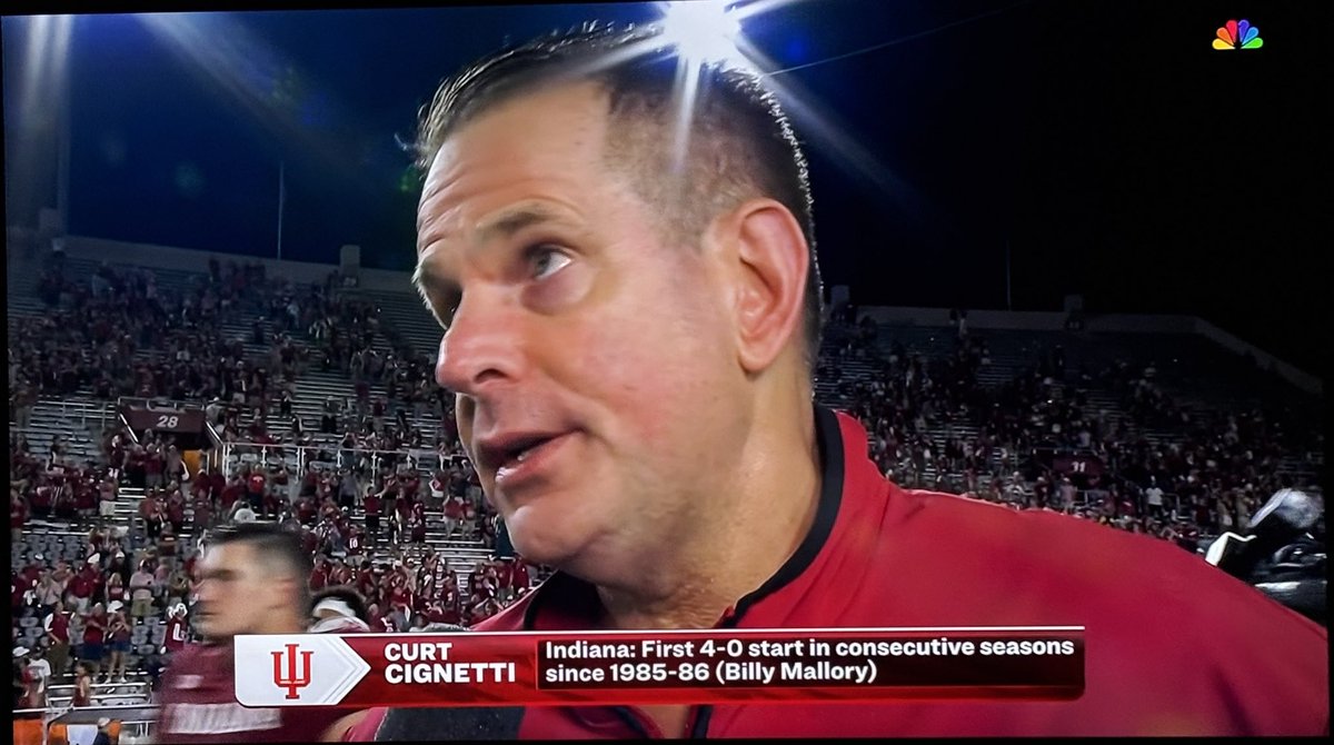 Hoosier_Florida's tweet photo. Coach Cig! https://t.co/xtsejc8PZC