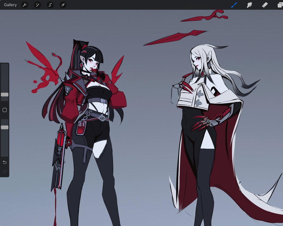 zeronisART's tweet image. Sketching out some ideas for a personal project, if it were to be a shooter game that is.