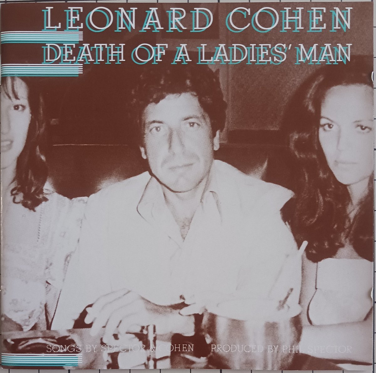 こんにちは🎂お昼の１枚は

「Death Of A Ladies' Man」1977
Leonard Cohen

敬愛するカナダのSSWレナード・コーエン(vo)の誕生日。フィル·スペクター(Prod)と組んで新境地を開いた１枚はディランのローリングサンダーに参加したRonee Blakley(vo)とのデュオや朝のJesse Davis(g)も参加してます。HBD🪭