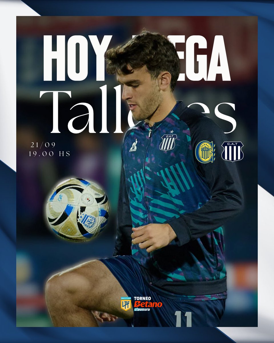 🇫🇮¡HOY JUEGA TALLERES!

🆚Rosario Central 
🏆 Torneo Clausura - Fecha 9
🏟️Estadio Gigante de Arroyito 
🕗 19:00hs
📺 ESPN Premium 
👤 Luis Lobo Medina 

#talleres #fecha9  #futbolargentino #torneoclausura #minuto90