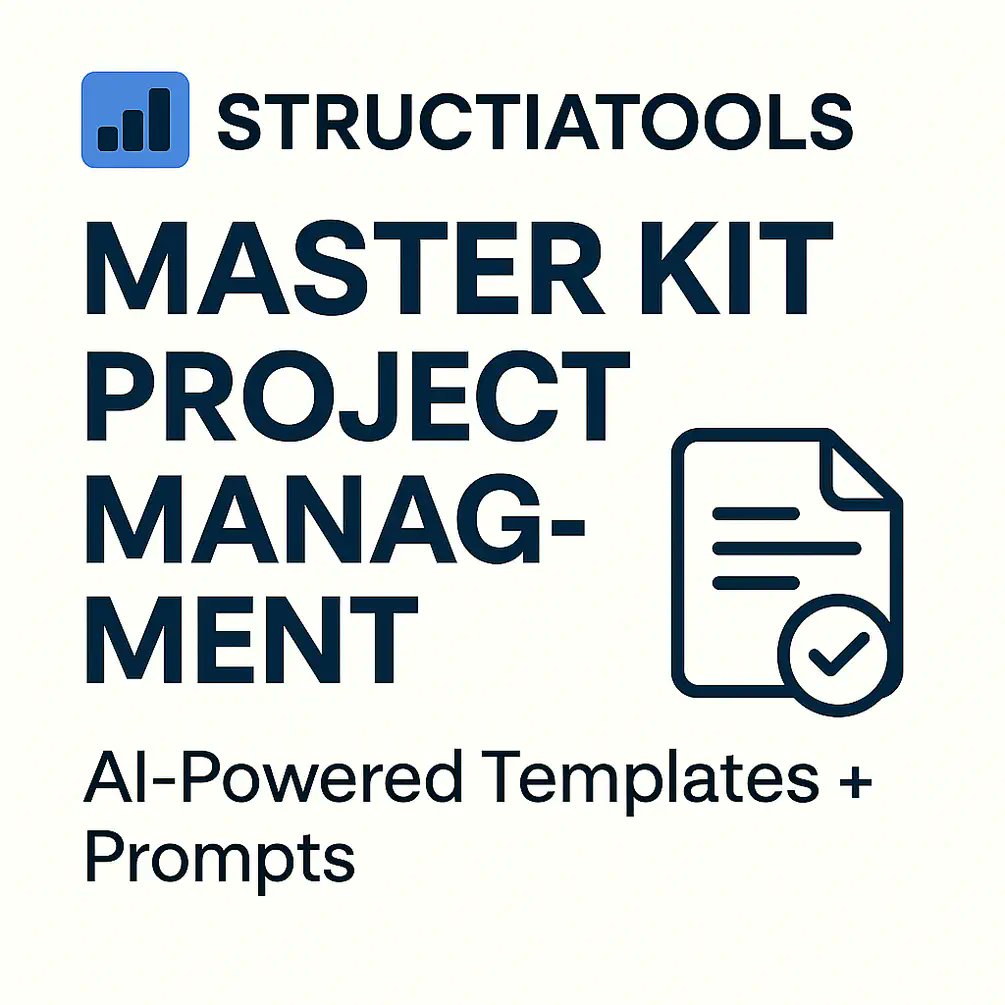 Ready for next-level PM?  

The AI Project Management Master Kit gives you expert prompts, customizable templates, and a proven framework.  

👉 Fast-track every project: structiatools.gumroad.com/l/ai-project-m…