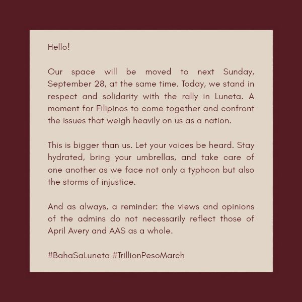 AAS Official tweet media