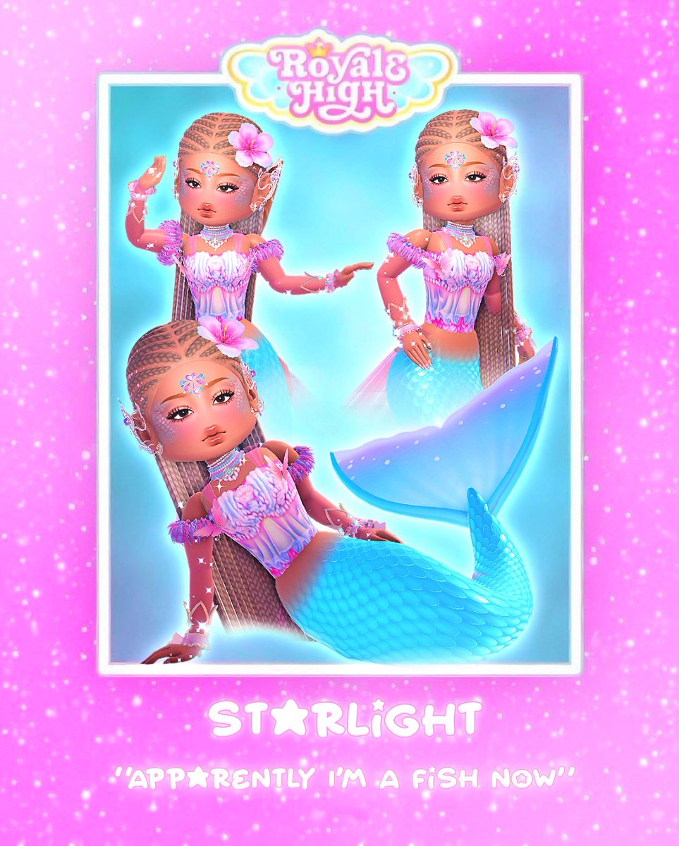 "Apparently I'm a fish now🧜🏻‍♀️🫧🪸"
ஓ┈ ๑┈ •♡• ┈๑┈ஓ
#RH #RHTC #Royalehigh