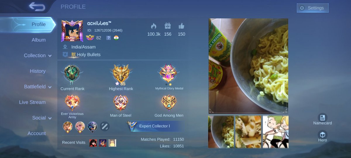 sooham95's tweet photo. Hello @MobileLegendsOL  
I won Regional Qualifiers 2 in s2 of MLBB rising and got Lolitas Rising skin. Just 1 week ago i had the skin as well but now it is showing that i don't have it anymore. Kindly fix the issue. I am attaching my id alongside other screenshots. https://t.co/gCu9EoqeVS