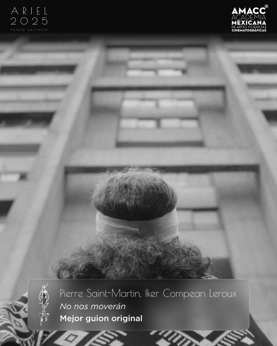 Y el Ariel a Mejor Guión Original es para…