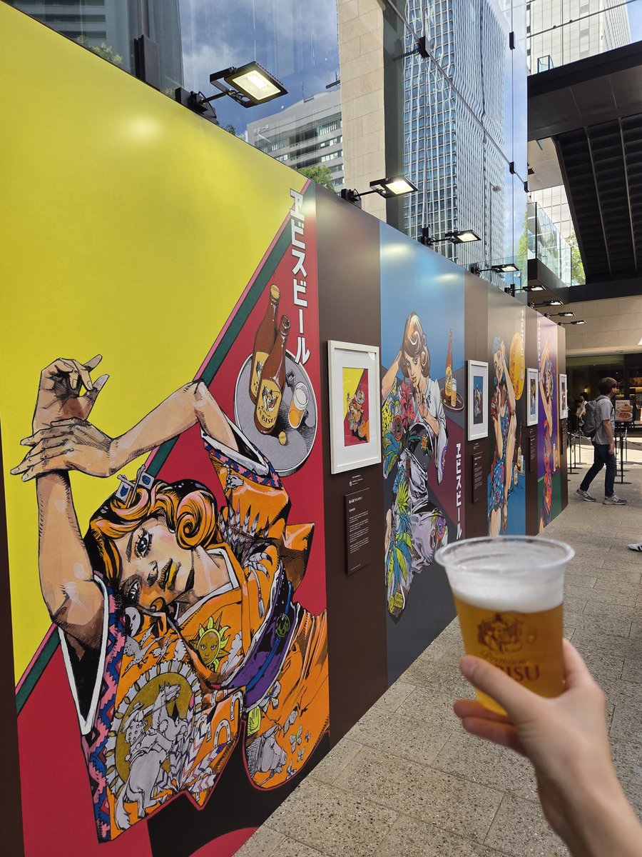 ark先生乾杯～～～～！！！！！！✨✨✨

#ヱビスの美人画
#pr