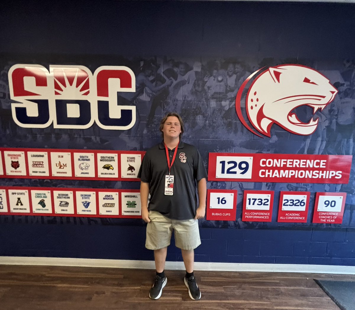 Had a great visit <a href="/SouthAlabamaFB/">South Alabama Football 🏈</a> huge thanks to <a href="/tjust86/">Todd Justice</a> and <a href="/kentfoster71/">Kent Foster</a> for taking the time to talk with me today, can’t wait to get back down here. 
#LSF