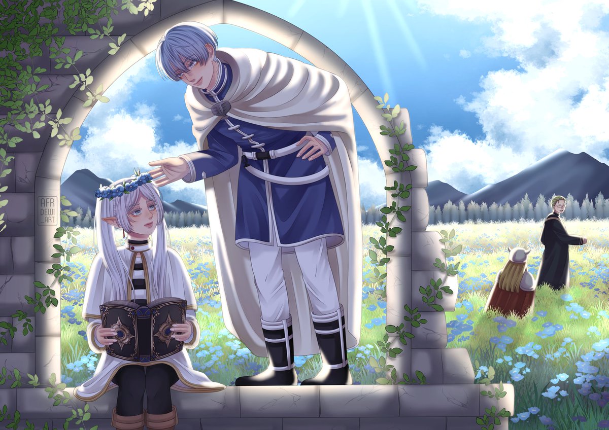 Draw hero party because I miss them 😔

#himmel #frieren #heiter #eisen #frierenbeyondjourneysend #frierenbeyondjourneysendfanart #frierenfanart #art #artwork #digitalart #digitalillustration #illustration #fanart #animeart #clipstudiopaint